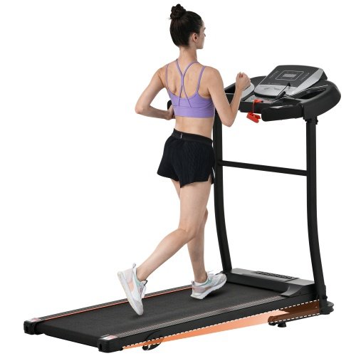 Electric Treadmill for Home Gym – 2.5HP Motor, 300LBS Capacity, 3-Level Incline & 12 Programs for Walking & Jogging